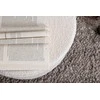 Venture Design Sėdynės Pufas, Puodas Pouf Balta Teddy, 40x40 cm, Balta