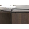 Venture Design Sieninis spintelis, Paryžius, 121x35x48 cm, Tamsiai rudas