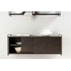 Venture Design Sieninis spintelis, Paryžius, 121x35x48 cm, Tamsiai rudas