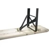 Lauko baldų komplektas Venture Design Skaitmeninis stalas + Suoliukai, Guniess, 200x60 cm, Juoda