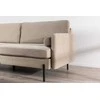 Sofa, Antibes 3-sėdimų vietų, 209,5x87 cm, kreminis