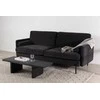 Venture Design Sofa, Antibes 3-vietės, 209.5x87 cm, Tamsiai pilka