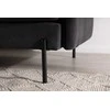 Venture Design Sofa, Antibes 3-vietės, 209.5x87 cm, Tamsiai pilka