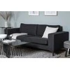 Venture Design Sofa, Bolero, 215x88 cm, Juoda