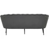 Venture Design Sofa, Calais 3-vietės, 180x78 cm, Pilka