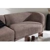 Venture Design Sofa, Cielo 3-vietės, 91x268x80 cm, Ruda