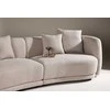 Venture Design Sofa, Cielo 3-vietės, 91x268x80 cm, Bežmėlyna