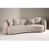 Venture Design Sofa, Cielo 3-vietės, 91x268x80 cm, Bežmėlyna