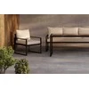 Venture Design Sofa komplektas Catania Juoda Smėlio spalvos
