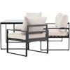 Venture Design Sofa komplektas Catania Juoda Smėlio spalvos