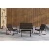 Venture Design Sofa komplektas Scopello juodas plienas
