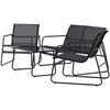 Venture Design Sofa komplektas Scopello juodas plienas