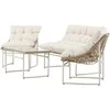 Venture Design Sofa komplektas Tina smėlio spalvos