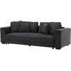 Venture Design Sofa-lova Bellman, pilka korduro audinio apmušalas
