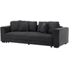 Venture Design Sofa-lova Bellman, pilka korduro audinio apmušalas