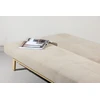 Venture Design Sofa-lova Bodil, smėlio spalvos linas, plieno rėmas