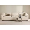 Venture Design Sofa Salerno 227x67 cm Smėlio spalvos poliesteris