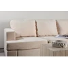 Venture Design Sofa Sani 3 vietų, greige chenilas, fanera, metalas