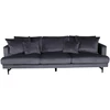 Venture Design Sofa, Sofia, 255x56 cm, Tamsiai pilka