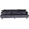 Venture Design Sofa, Sofia, 255x56 cm, Tamsiai pilka