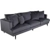 Venture Design Sofa, Sofia, 255x56 cm, Tamsiai pilka