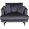 Venture Design Sofa, Sofia viengulė, 92x82x104 cm, Tamsiai pilka