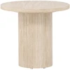 Venture Design Sofa staliukas 50x45 cm, smėlio spalvos, MDF