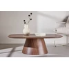 Venture Design Sofa staliukas Lanzo 120x92,5x39 cm Mocca MDF