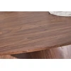 Venture Design Sofa staliukas Lanzo 120x92,5x39 cm Mocca MDF