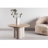 Venture Design Sofa staliukas Olivia 80x45 cm Smėlio spalvos