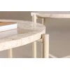 Venture Design Sofa staliukas Sandhamn 70x40 cm, smėlio spalvos, Mactan