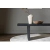 Venture Design Valgomasis stalas, Kopenhaga, ⌀140 cm, Juodas, Kėdė, Limhamn, 54x76 cm, Pilka