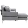 Venture Design Sofa, Toulouse, 212x115x84 cm, Pilka