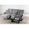 Venture Design Sofa, Toulouse, 212x115x84 cm, Pilka