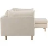 Venture Design Sofa, Zero 3-vietės, 277x83 cm, Bež.