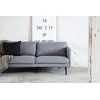 Venture Design Sofa, Zoom 3-vietės, 262x54x80 cm, Pilka