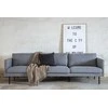 Venture Design Sofa, Zoom 3-vietės, 262x54x80 cm, Pilka