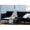 Venture Design Sofa, Zoom 3 vietų, 262x54x80 cm, Juoda