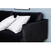 Venture Design Sofa, Zoom 3 vietų, 262x54x80 cm, Juoda
