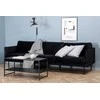 Venture Design Sofa, Zoom 3 vietų, 262x54x80 cm, Juoda