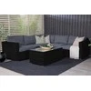 Venture Design Sofos grupė, „Amazon Modulsofa“, 237x237 cm, juoda