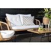 Venture Design Sofos grupė, Viga Soffgrupp, Stalas: 40x69x50 cm Kėdė: 82x76x70 cm Sofa: 81,5x76,5x127 cm, Natūrali