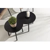 Venture Design Sofos komplektas, Paola, D:87 A:78 P:122 cm, Juoda