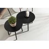 Venture Design Sofos komplektas, Paola, D:87 A:78 P:122 cm, Juoda