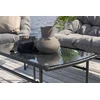 Venture Design Sofos komplektas, Tina, Kėdė: 75x66 cm, Sofa: 75x118 cm, Juoda