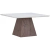 Venture Design Sofos stalas, Cael, 80x80x45 cm, šviesiai pilka