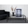 Venture Design Sofos stalas, Dipp, 130x60 cm, Juodas