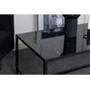 Venture Design Sofos stalas, Dipp, 130x60 cm, Juodas
