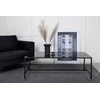 Venture Design Sofos stalas, Dipp, 130x60 cm, Juodas