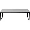 Venture Design Sofos stalas, Estelle, 120x60x36 cm, Balta